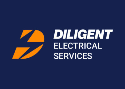 Diligent Electrical Services Logo & Business Cards