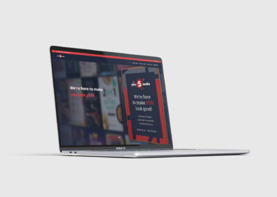 Plus 5 Media Website